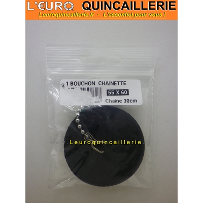 Bouchon plus chainette 55-60