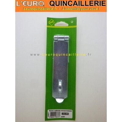 Porte cadenas recouvrement 15cm