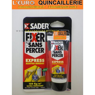 Sader fixer sans percer express tube 55ml