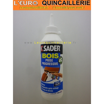 Colle à bois prise progressive Sader 250g