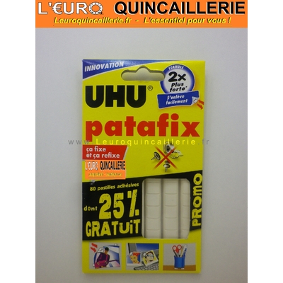 PATAFIX UHU BLANCHE 80 pastilles