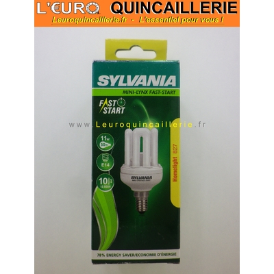 Ampoules basse consommation E14 11W=50W