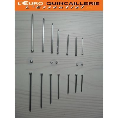 POINTES ACIER TETE HOMME