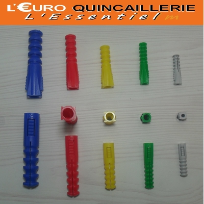 CHEVILLES PLASTIQUES Ø 5-6-7-8-10