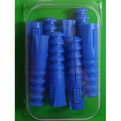 8 CHEVILLES BLEUES Ø 10
