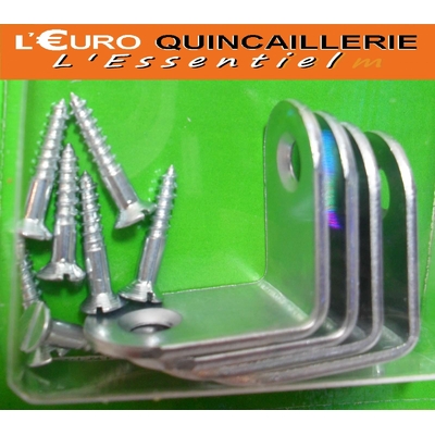 4 EQUERRES DE CHAISE 24mm (2)