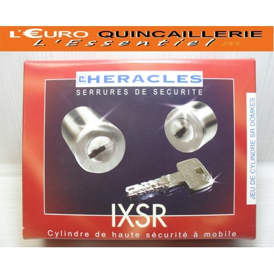 JEU DE CYLINDRE HERACLES AVEC 4 CLES ADAPTABLE JPM KESO