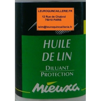 HUILE DE LIN