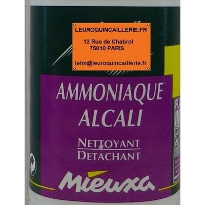 AMMONIAQUE ALCALI