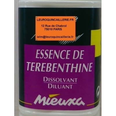ESSENCE DE TEREBENTHINE
