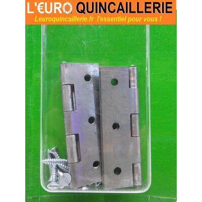 2 charnières longues acier 60x35 2