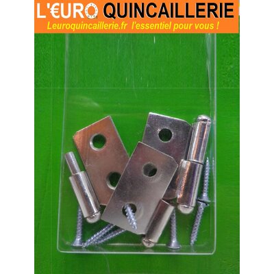 2 paumelles de meuble droite 30x40 2