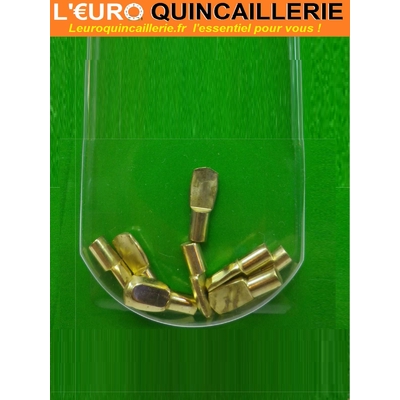 8 TAQUETS D'ETAGERE D.5MM 2