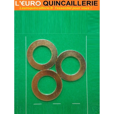 3 BAGUES DE PAUMELLE 17MM 2