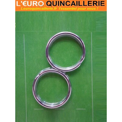 2 ANNEAUX POUR CLES 27x30 2
