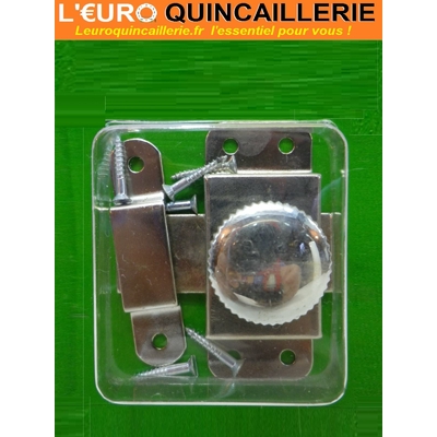 VERROU BOUTON TOURNANT 25mm 2