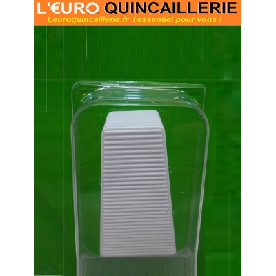 BUTOIR DE SOL ADHESIF BLANC 70 MM