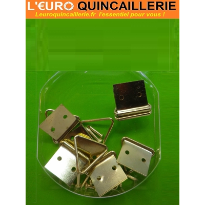 7 ATTACHES TRIANGLES  14 MM