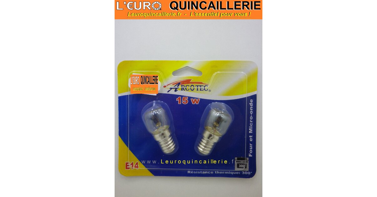 Ampoule Frigo 15W E14 - Incandescence - Nova - Pour Réfrigérateur Et Congélateur