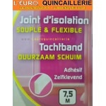 JOINT ISOLATION FLEXIBLE SOUPLE MOUSSE ADHESIF