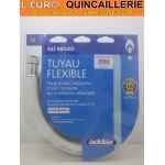 FLEXIBLE DE GAZ DE VILLE A VISSE TUYAU DE 2 METRES