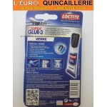 Super glue 3 Loctite 3g Spécial Verre mode demploi