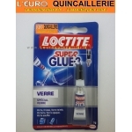 Super glue 3 Loctite 3g Spécial Verre