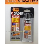 Sader fixation multi-usage tous matériaux tube 55ml