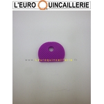 CAPUCHON ROND TETE COULEUR VIOLET POUR CLE