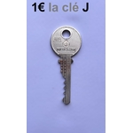 Clé J pass PTT J10 Pass-Trousseau 1€