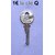Clé Q pass PTT Q10 Pass-Trousseau 1€