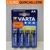 4 PILES VARTA LR6 AA ALKALINE