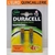 2 PILES RECARGEABLE AAA DURACELL