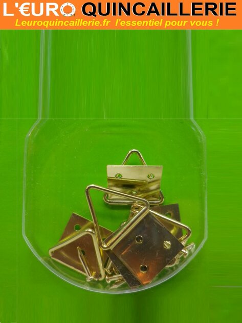 5 ATTACHES TRIANGLES 16 MM