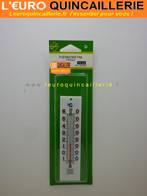 THERMOMETRE PLASTIQUE 14CM