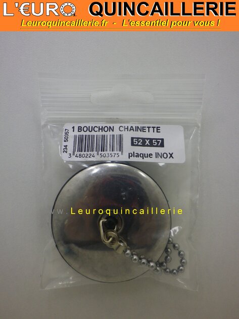 Bouchon plus chainette 52-57