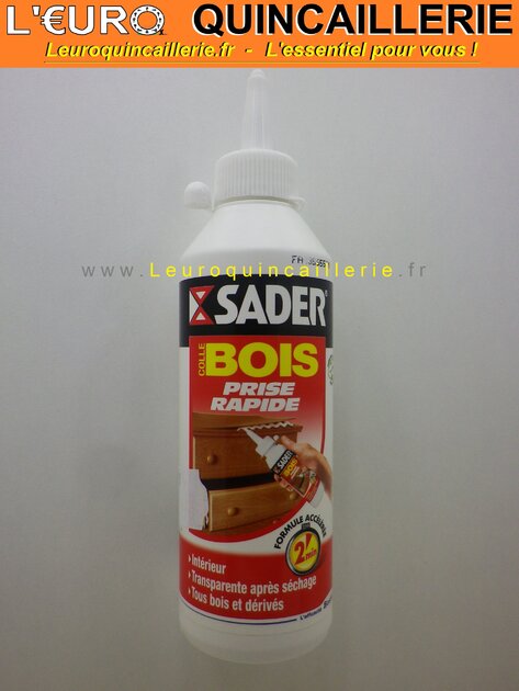 Colle à bois rapide biberon Sader 250g