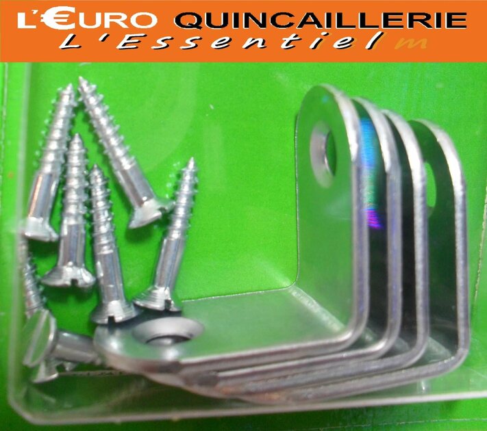 4 EQUERRES DE CHAISE 24mm (2)