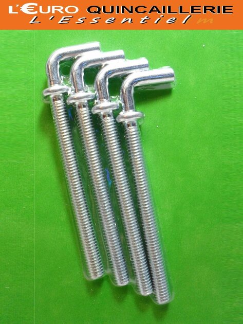 4 GONDS A BOULONNER 4x43mm.