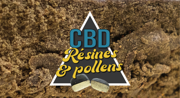 Résines et pollens CBD