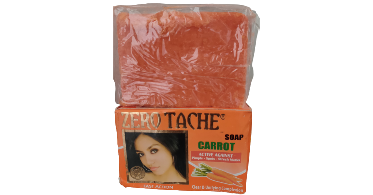 Savon éclaircissant ASANTEE Carotte Miel – 125g, Anti-imperfections Et Anti-taches, Naturel