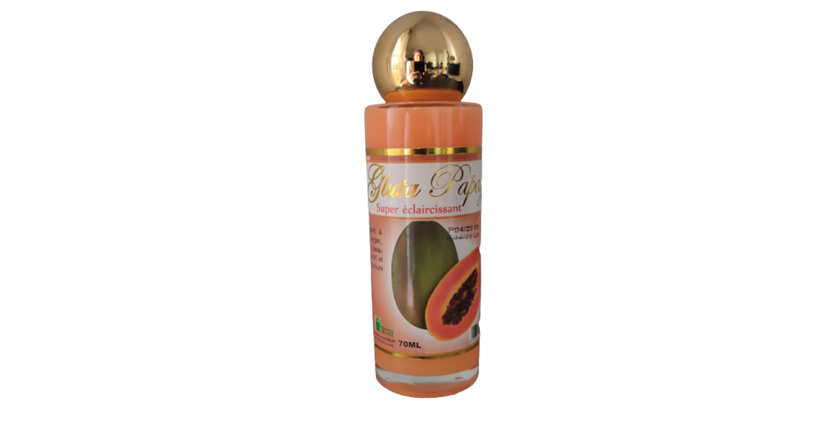 Sérum éclaircissant Papaye Gluta - Ultra Blanchissant Anti-imperfections - 120ml - Neuf