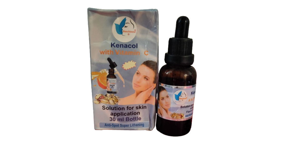 KENACOL BLANCHISSEUR A LA VITAMINE C ANTI TACHES SUPER ECLAIRCISSANT 30 ML  - SERUM ECLAIRCISSANT