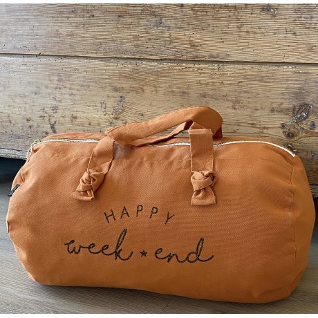 sac-polochon-orange-confite-happy-week-end