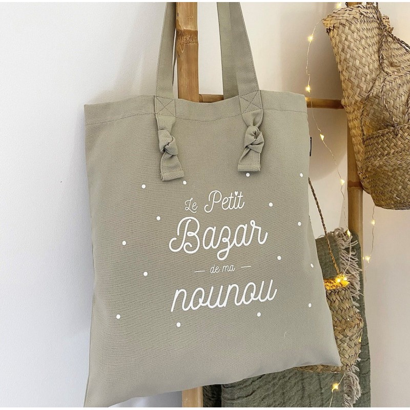 Tote Bag  Le Petit Bazar de ma Nounou 