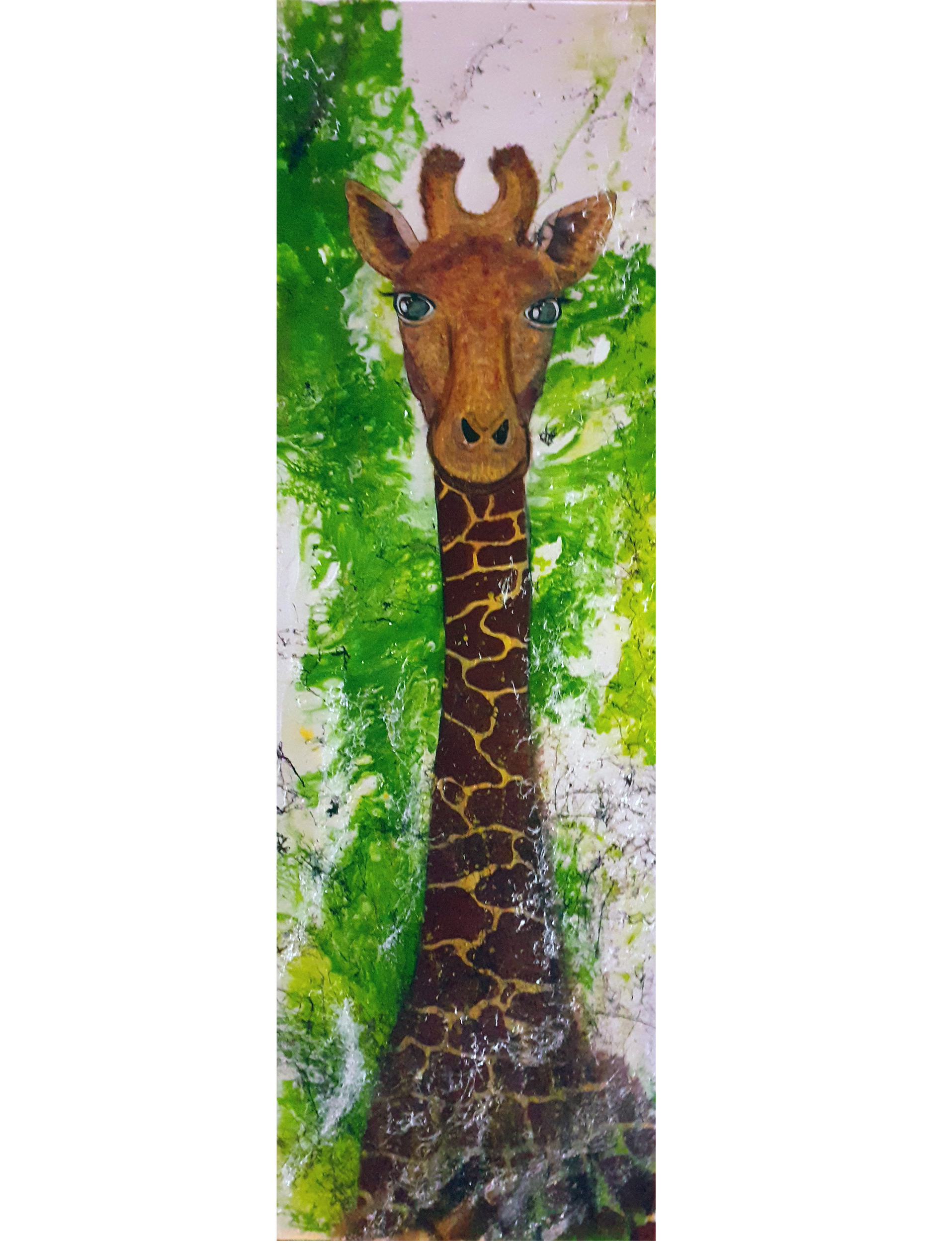Girafe 1 acrylique soucy création