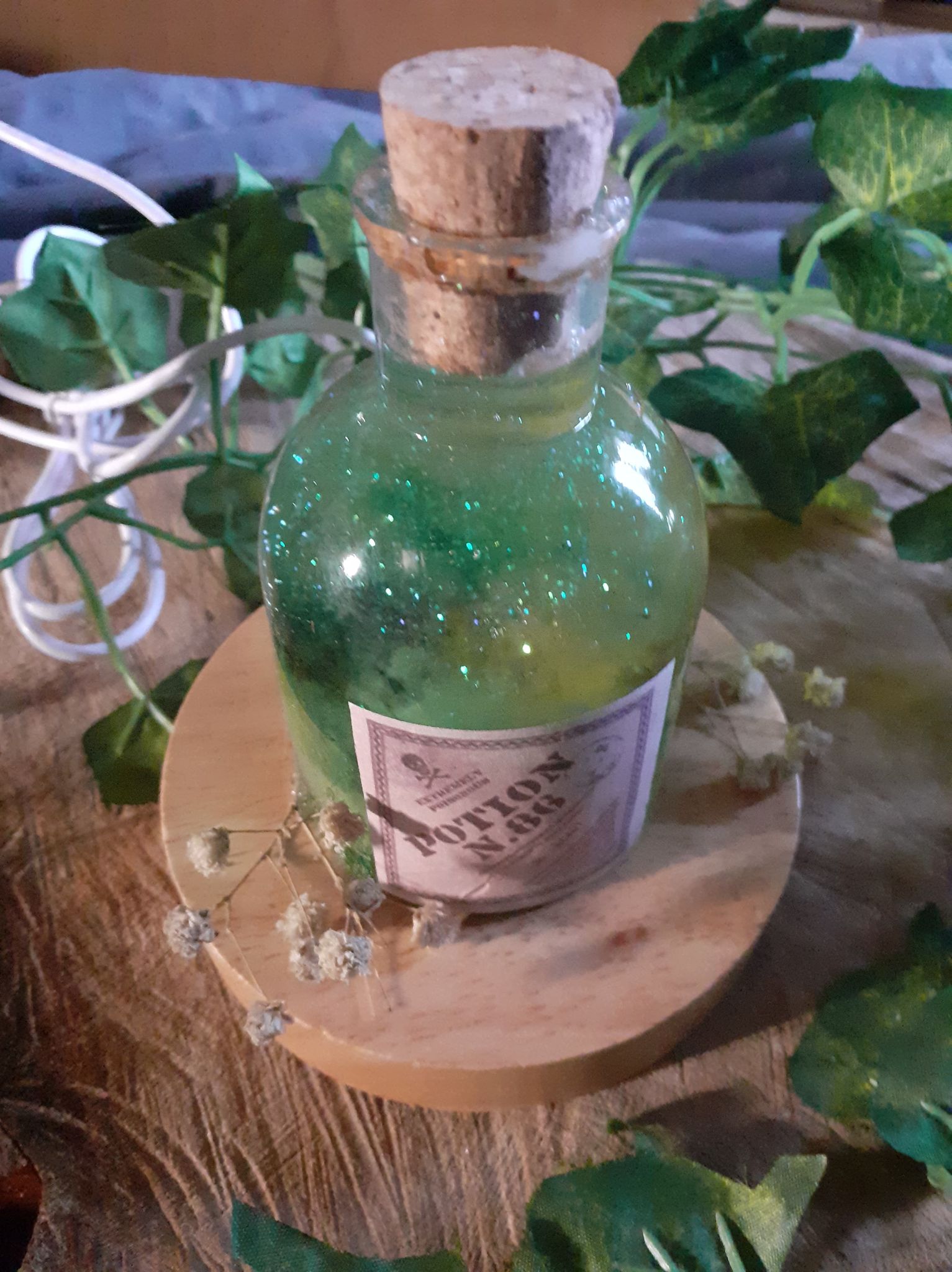 Lampe potion N°86 féerie création