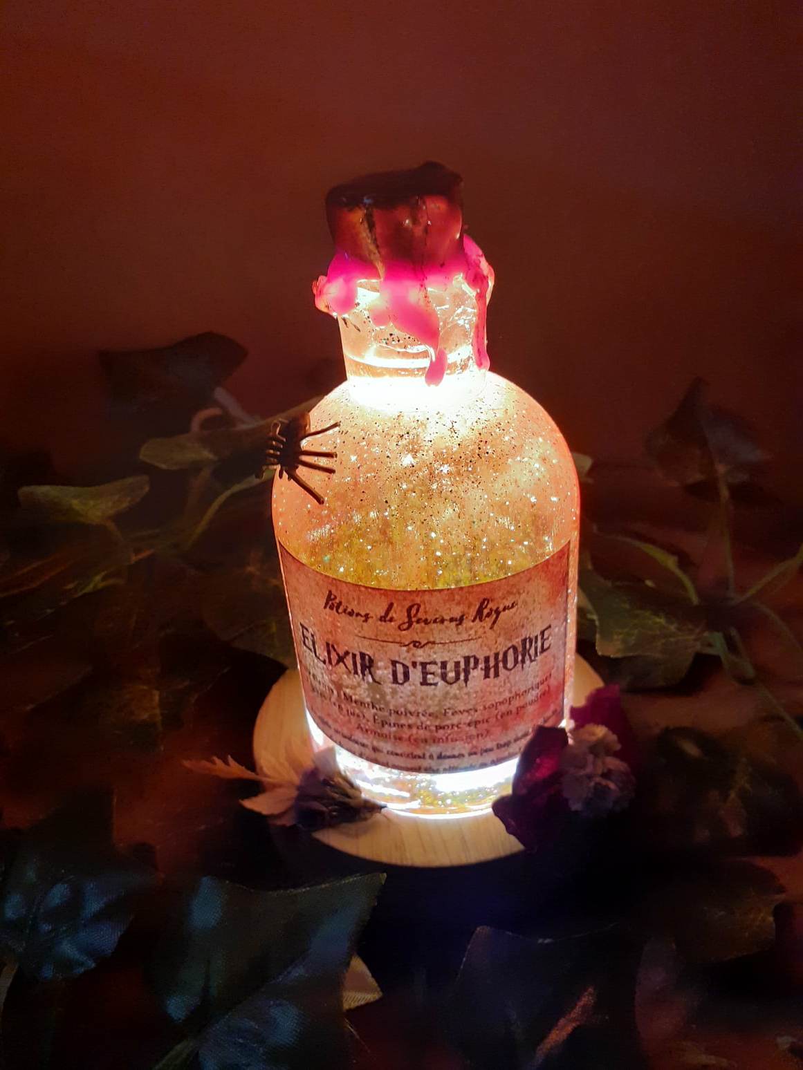 lampe potion féerie création