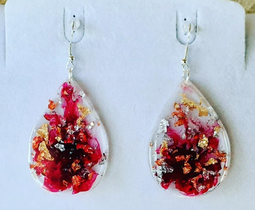 Boucles d\'oreilles féerie création