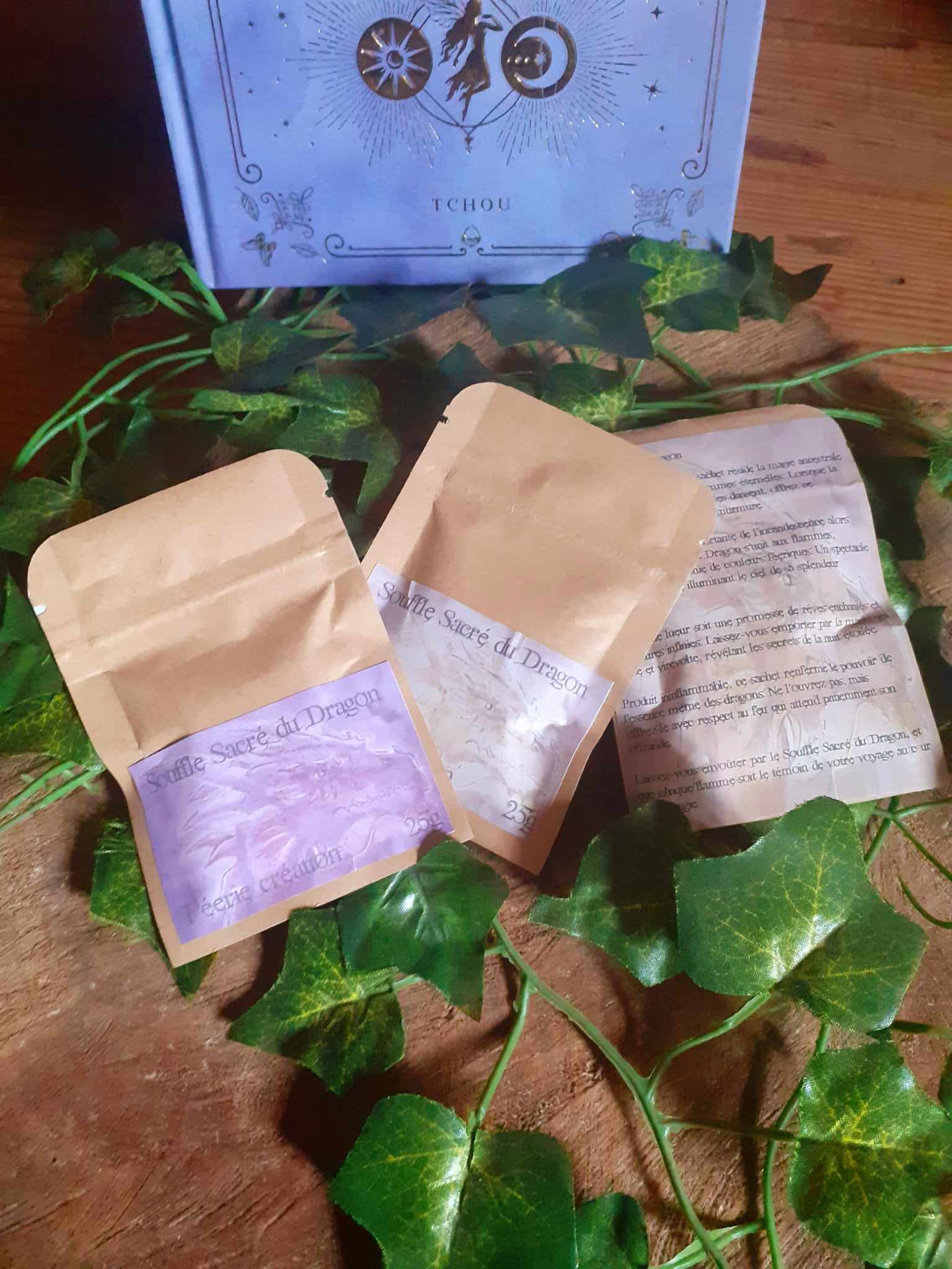 Sachet Souffle sacré du dragon par féerie création